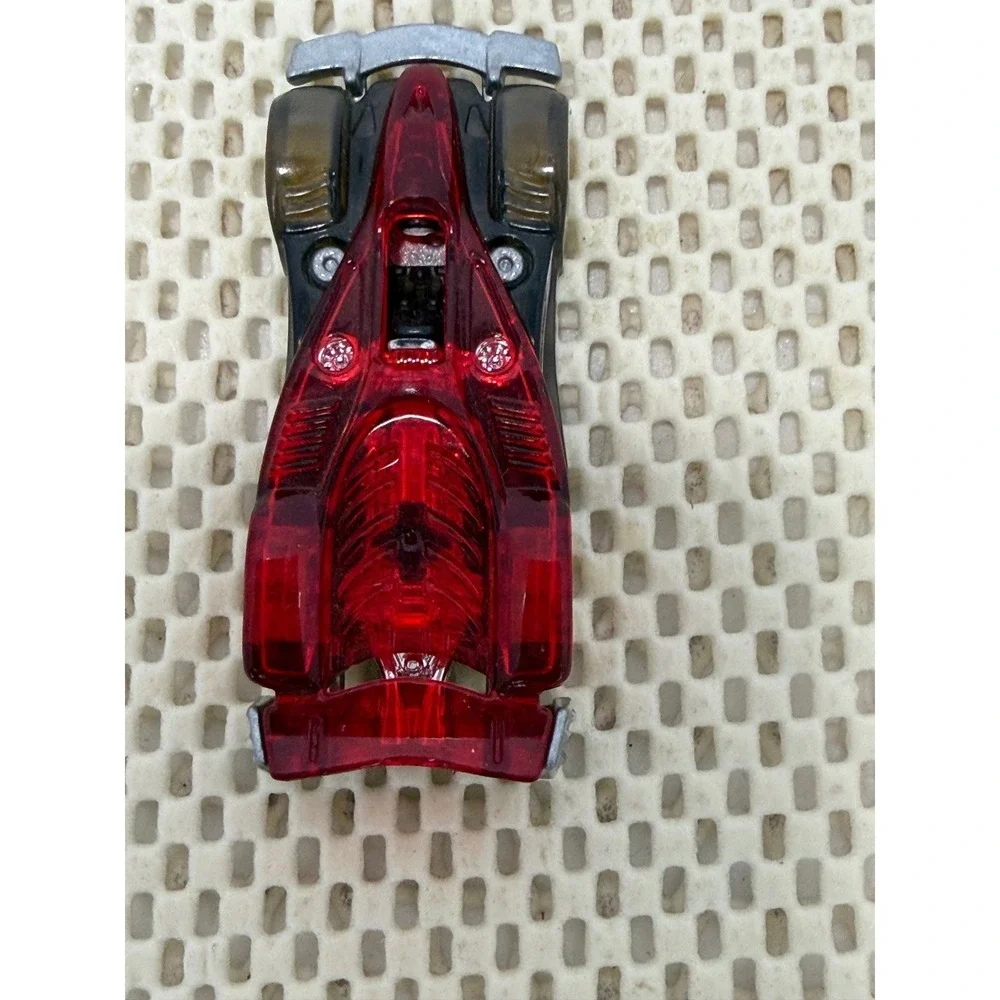 Hot Wheels Road‎ Rocket Translucent Red 1995 Mattel Diecast Race Car Thailand